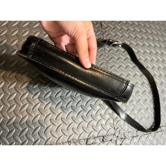 Patricia Nash Coin Venezia Crossbody Black Leather Bag Purse - Picture 3 of 11